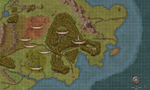 Map of Humblewood